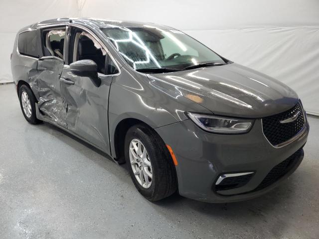 2C4RC1BG7PR530500 - 2023 CHRYSLER PACIFICA TOURING L GRAY photo 4