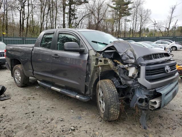 5TFUM5F11EX055266 - 2014 TOYOTA TUNDRA DOUBLE CAB SR/SR5 SILVER photo 4