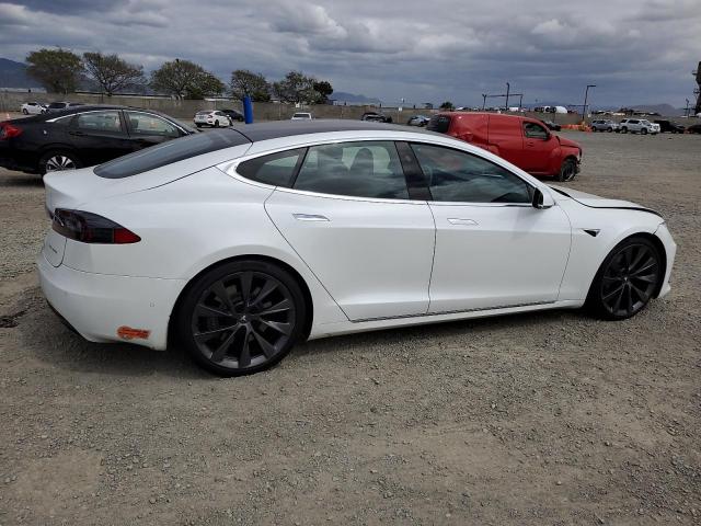 5YJSA1E20LF364981 - 2020 TESLA MODEL S WHITE photo 3