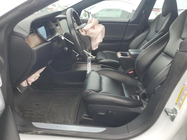 5YJSA1E20LF364981 - 2020 TESLA MODEL S WHITE photo 7