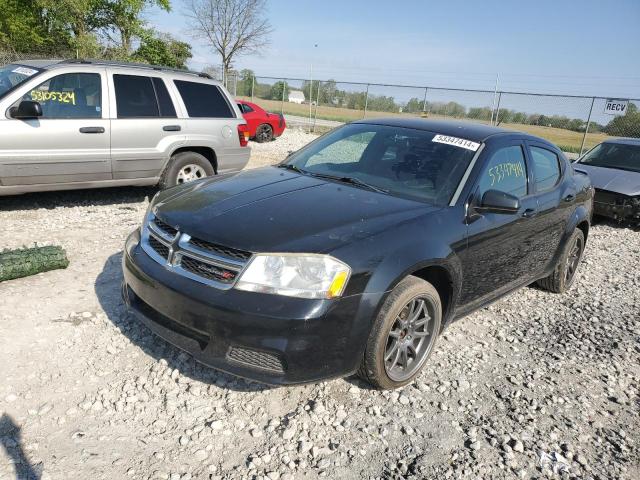 1C3CDZCB5CN280464 - 2012 DODGE AVENGER SXT BLACK photo 1