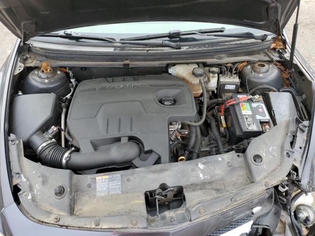 1G1ZC5E09CF250447 - 2012 CHEVROLET MALIBU 1LT ნაცრისფერი ფოტო 11