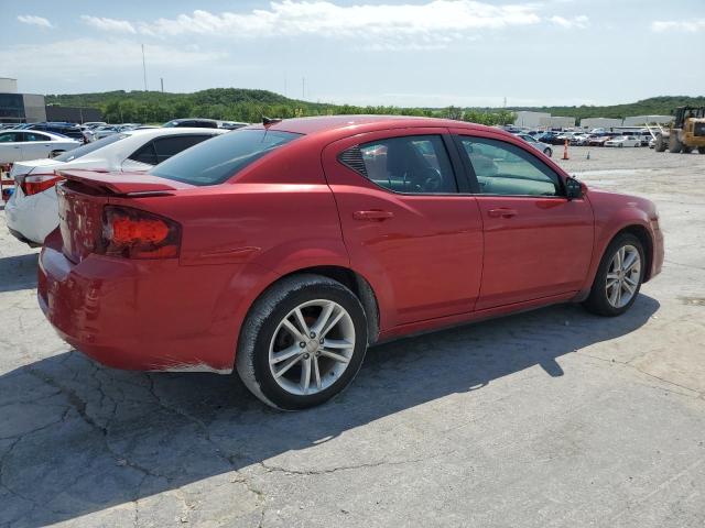 1C3CDZCB0DN576879 - 2013 DODGE AVENGER SXT RED photo 3