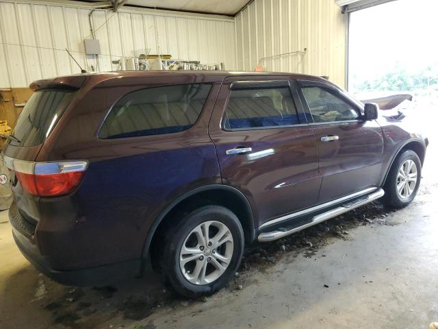 1C4RDHAG4CC247496 - 2012 DODGE DURANGO SXT PURPLE photo 3