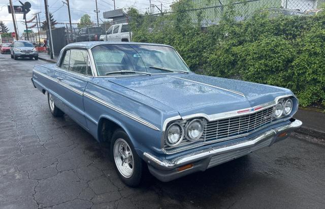 41447L183501 - 1964 CHEVROLET IMPALA  SS BLUE photo 1