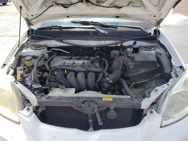 2T1KR32E03C157823 - 2003 TOYOTA COROLLA MA XR WHITE photo 11