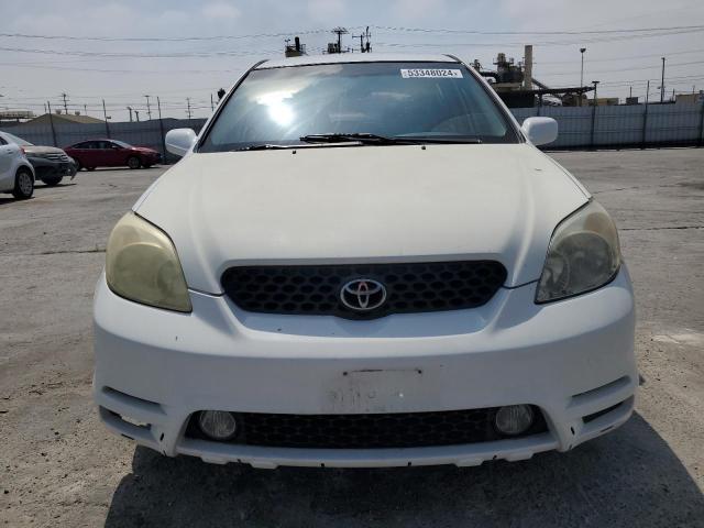 2T1KR32E03C157823 - 2003 TOYOTA COROLLA MA XR WHITE photo 5
