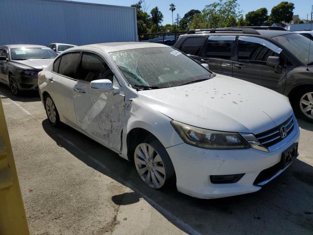 1HGCR2F75EA186074 - 2014 HONDA ACCORD EX WHITE photo 4