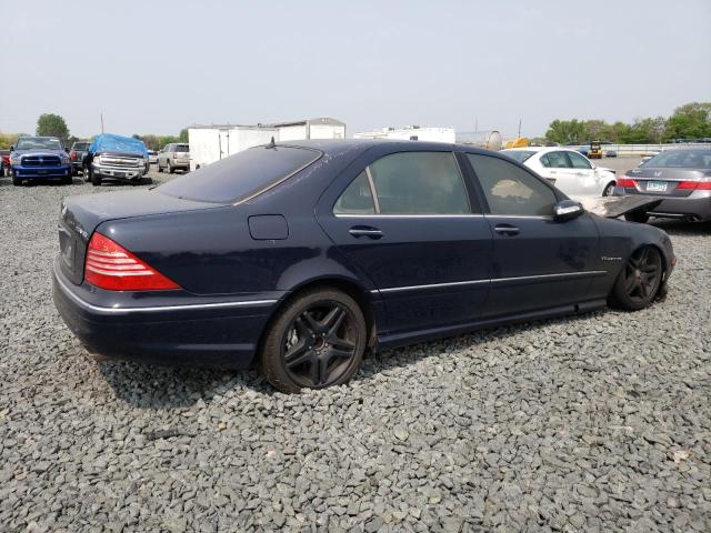 WDBNG74J73A363969 - 2003 MERCEDES-BENZ S 55 AMG BLUE photo 3