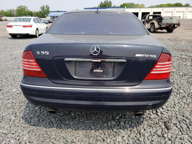 WDBNG74J73A363969 - 2003 MERCEDES-BENZ S 55 AMG BLUE photo 6