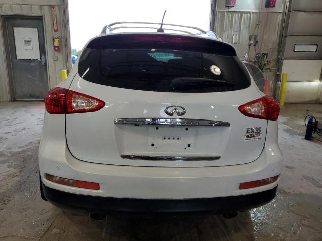 JNKAJ09F58M360179 - 2008 INFINITI EX35 BASE WHITE photo 6