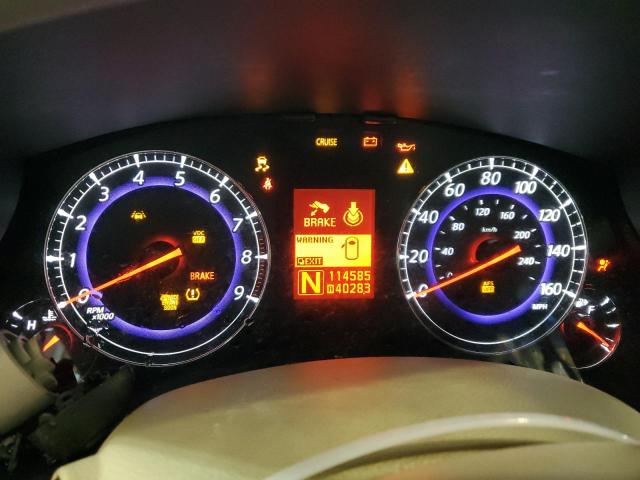 JNKAJ09F58M360179 - 2008 INFINITI EX35 BASE Սպիտակ լուսանկար 9