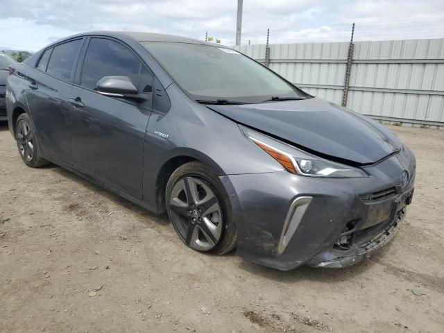 JTDKAMFU2N3159518 - 2022 TOYOTA PRIUS NIGHT SHADE CHARCOAL photo 4