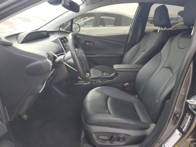 JTDKAMFU2N3159518 - 2022 TOYOTA PRIUS NIGHT SHADE CHARCOAL photo 7