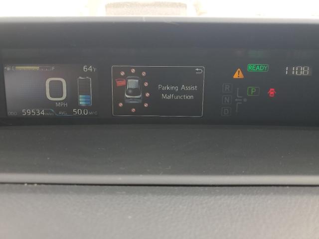 JTDKAMFU2N3159518 - 2022 TOYOTA PRIUS NIGHT SHADE CHARCOAL photo 9