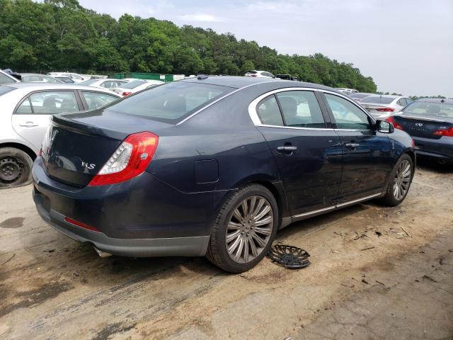 1LNHL9DK4DG609269 - 2013 LINCOLN MKS BLUE photo 3