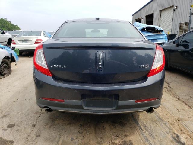 1LNHL9DK4DG609269 - 2013 LINCOLN MKS BLUE photo 6