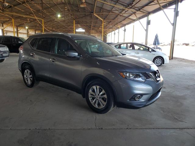 KNMAT2MT3GP597402 - 2016 NISSAN ROGUE S GRAY photo 4