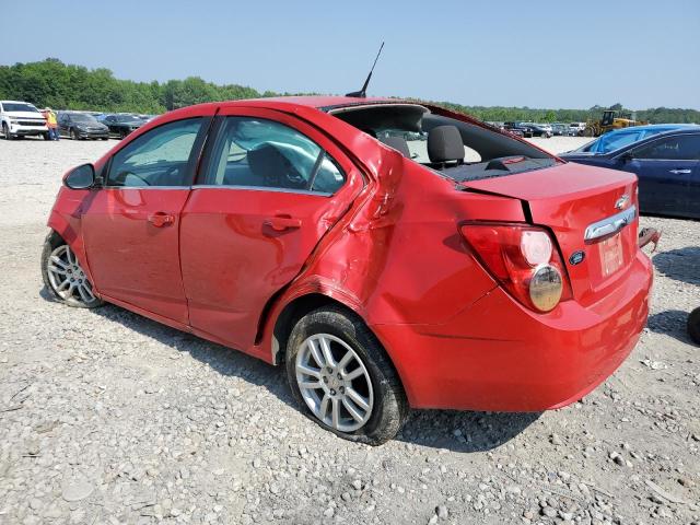 1G1JC5SHXC4180654 - 2012 CHEVROLET SONIC LT RED photo 2