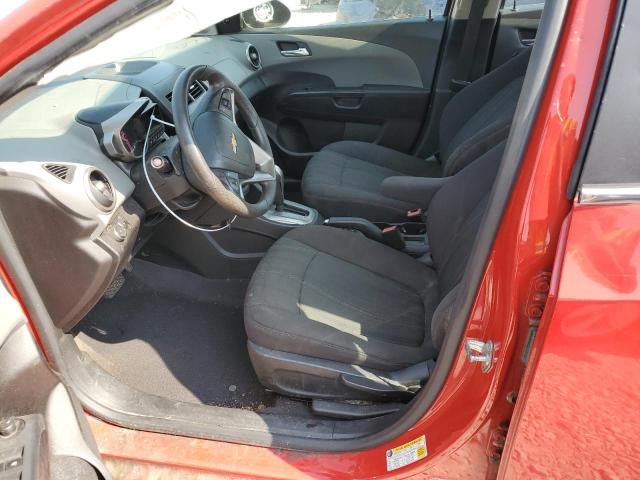 1G1JC5SHXC4180654 - 2012 CHEVROLET SONIC LT RED photo 7