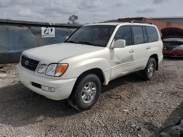 JTJHT00WX13511999 - 2001 LEXUS LX 470 WHITE photo 1