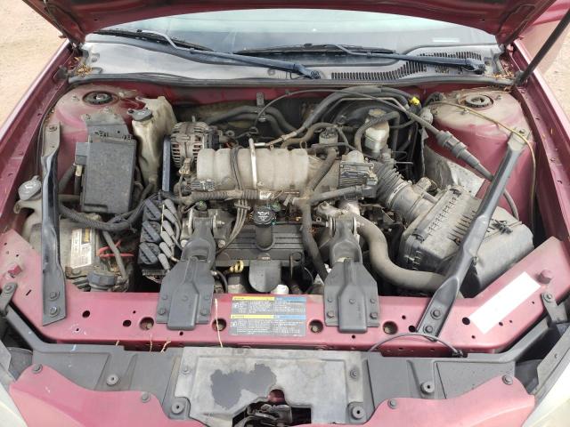 2G2WP522051332988 - 2005 PONTIAC GRAND PRIX 勃艮第红 照片 11