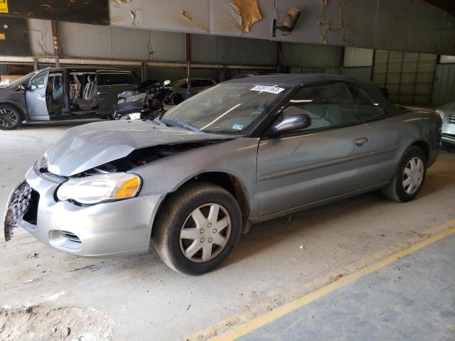 1C3EL45X46N238539 - 2006 CHRYSLER SEBRING BLUE photo 1