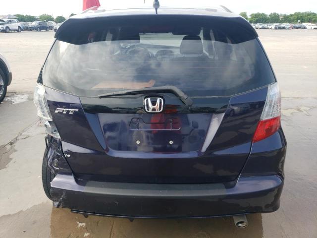 JHMGE88419S074114 - 2009 HONDA FIT SPORT BLUE photo 6