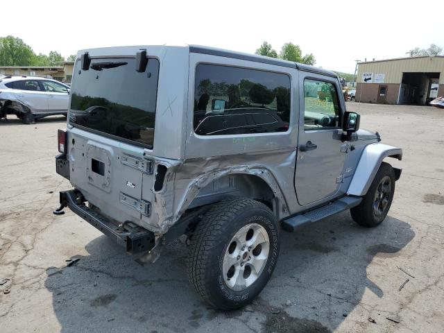 1C4GJWBG1FL620517 - 2015 JEEP WRANGLER SAHARA GRAY photo 3