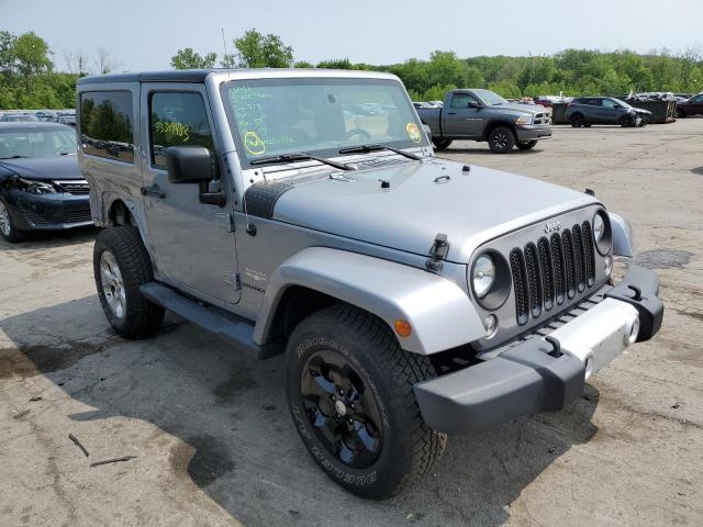 1C4GJWBG1FL620517 - 2015 JEEP WRANGLER SAHARA GRAY photo 4