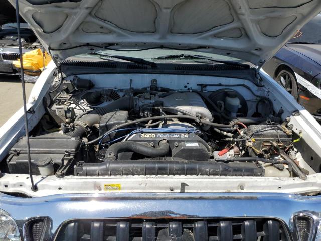 5TEGN92N44Z310901 - 2004 TOYOTA TACOMA DOUBLE CAB PRERUNNER WHITE photo 11