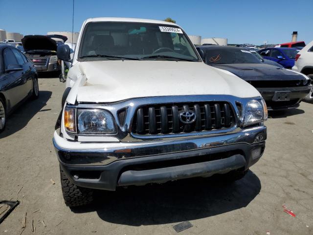 5TEGN92N44Z310901 - 2004 TOYOTA TACOMA DOUBLE CAB PRERUNNER WHITE photo 5