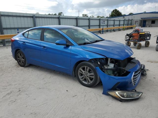 5NPD84LF7HH026160 - 2017 HYUNDAI ELANTRA SE BLUE photo 4