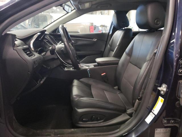 2G1105S33J9119881 - 2018 CHEVROLET IMPALA LT BLUE photo 7