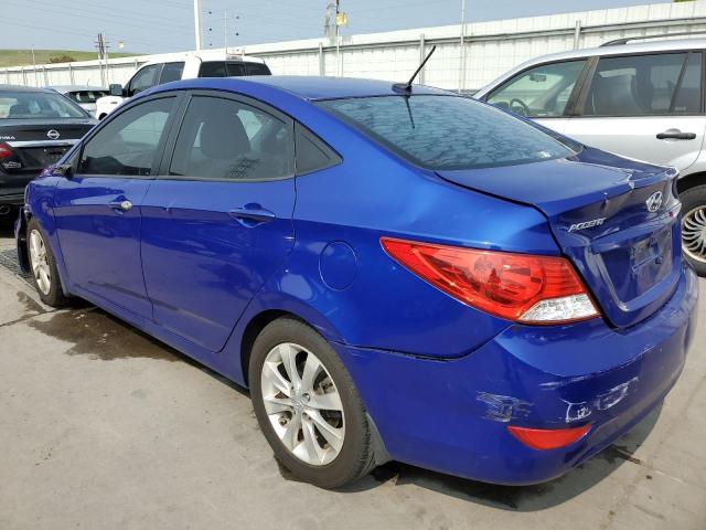 KMHCU4AE5CU099197 - 2012 HYUNDAI ACCENT GLS BLUE photo 2