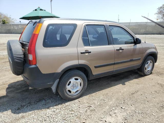 JHLRD68454C013646 - 2004 HONDA CR-V LX BROWN photo 3