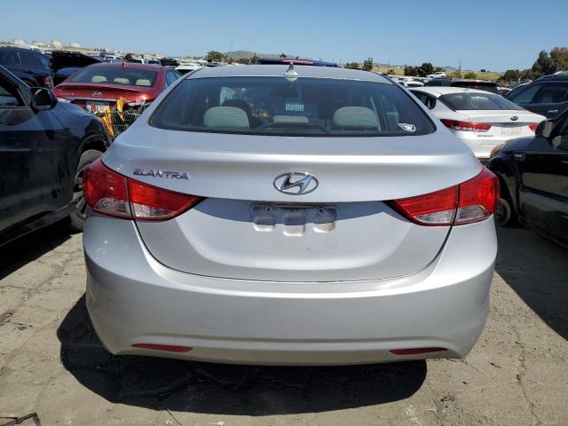 5NPDH4AE8DH348794 - 2013 HYUNDAI ELANTRA GLS SILVER photo 6