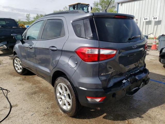 MAJ6P1UL4JC237662 - 2018 FORD ECOSPORT SE GRAY photo 2