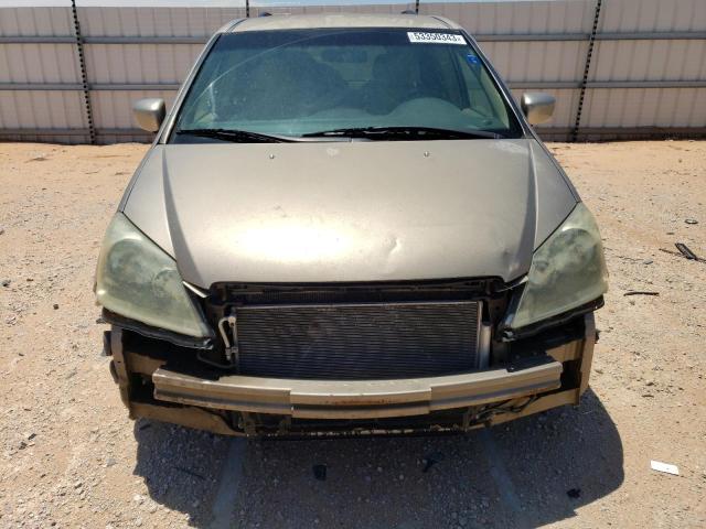 5FNRL38485B000179 - 2005 HONDA ODYSSEY EX GOLD photo 5