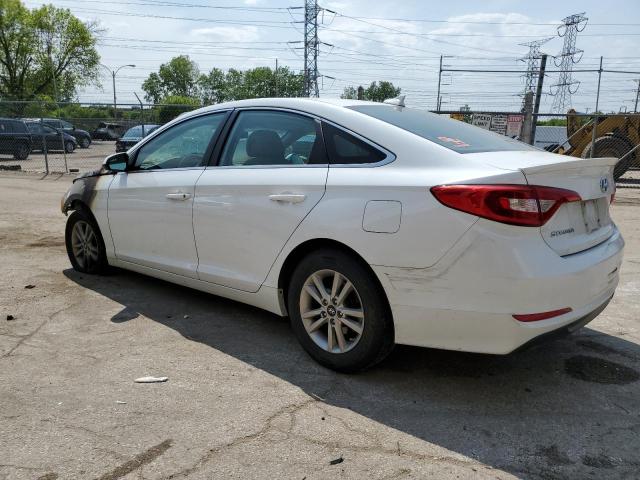 5NPE24AF9HH515975 - 2017 HYUNDAI SONATA SE WHITE photo 2