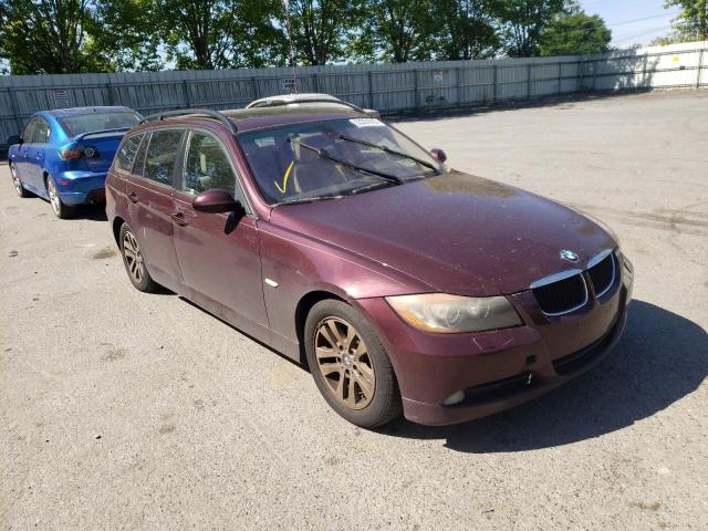 WBAVT73597FZ36801 - 2007 BMW 328 XIT BURGUNDY photo 1