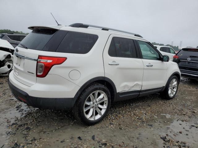 1FM5K7D80EGA85330 - 2014 FORD EXPLORER XLT WHITE photo 3