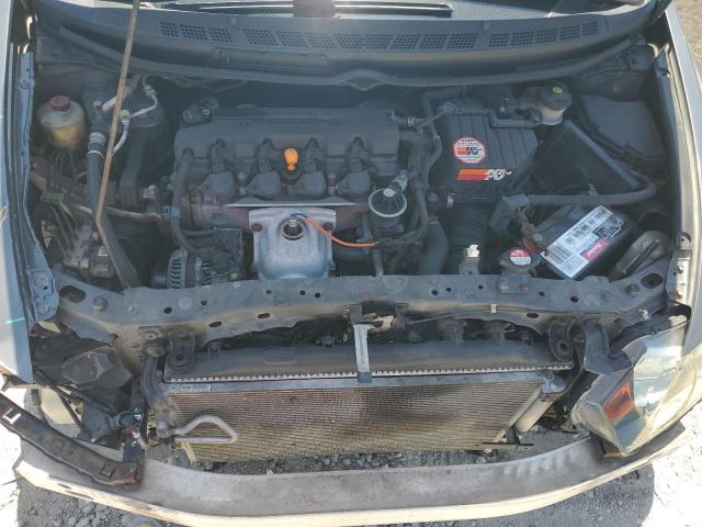 2HGFA1F67AH312422 - 2010 HONDA CIVIC LX-S Մոխրագույն լուսանկար 11