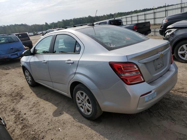 1G1JB5SB4L4118486 - 2020 CHEVROLET SONIC LS 银色 照片 2