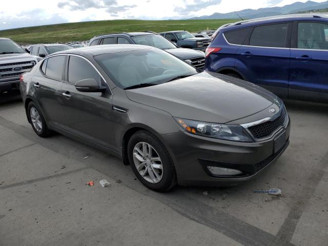 5XXGM4A72DG254030 - 2013 KIA OPTIMA LX GRAY photo 4