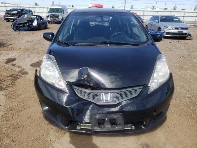 JHMGE8H58BC016039 - 2011 HONDA FIT SPORT BLACK photo 5