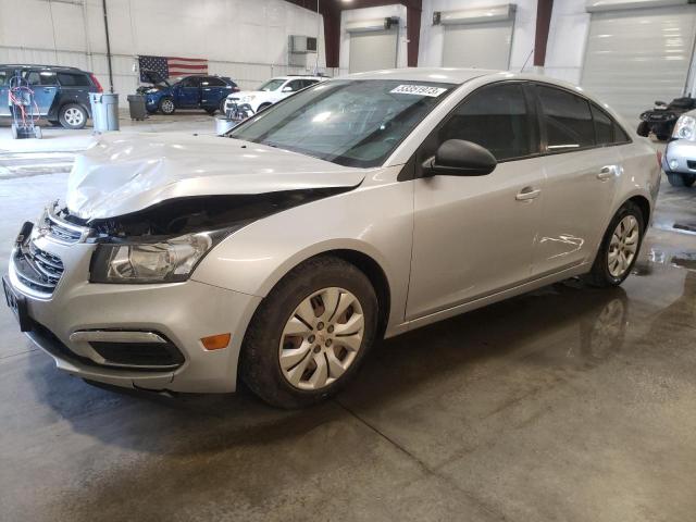 1G1PC5SH4G7192815 - 2016 CHEVROLET CRUZE LIMI LS SILVER photo 1