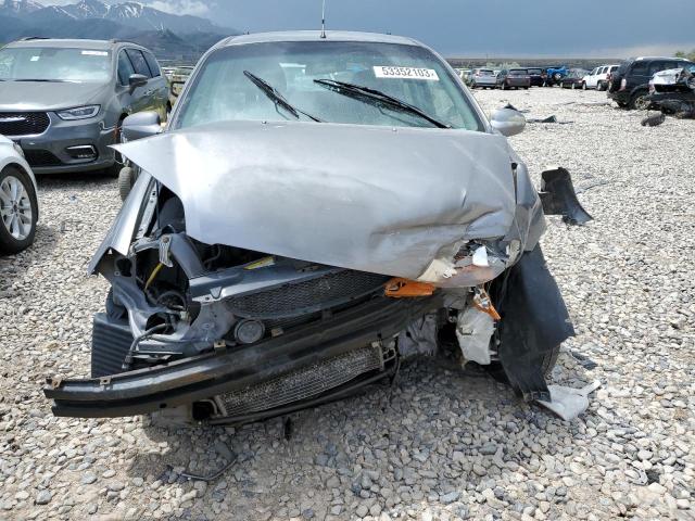 KL1TD66667B706718 - 2007 CHEVROLET AVEO BASE GRAY photo 5