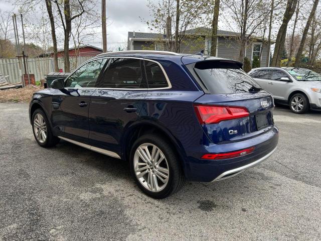 WA1BNAFY1J2054274 - 2018 AUDI Q5 PREMIUM PLUS BLUE photo 3