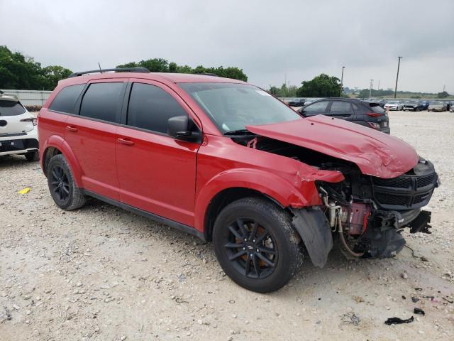 3C4PDCAB1LT272343 - 2020 DODGE JOURNEY SE RED photo 4